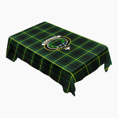 MacArthur Modern Tartan Crest Tablecloth