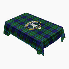 MacCallum Modern Tartan Crest Tablecloth