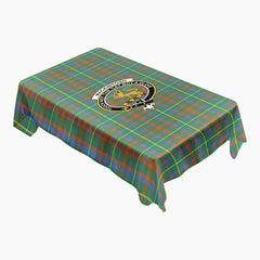 MacKintosh Hunting Ancient Tartan Crest Tablecloth