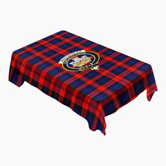 MacLachlan Modern Tartan Crest Tablecloth
