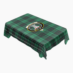 MacLean Hunting Ancient Tartan Crest Tablecloth