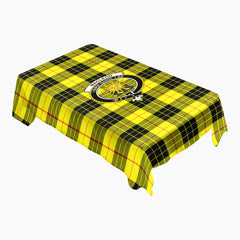 MacLeod of Lewis Modern Tartan Crest Tablecloth