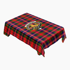 MacPherson Modern Tartan Crest Tablecloth