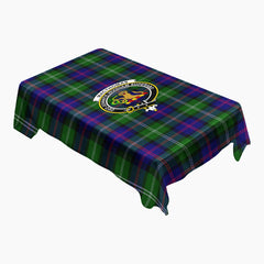 MacThomas Modern Tartan Crest Tablecloth