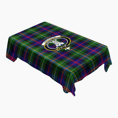Malcolm (or MacCallum) Tartan Crest Tablecloth