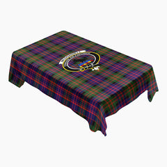 McDonnell of Glengarry Modern Tartan Crest Tablecloth