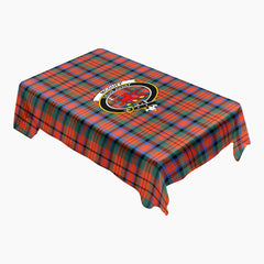 McDuff Ancient Tartan Crest Tablecloth