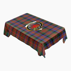 McDuff Hunting Modern Tartan Crest Tablecloth