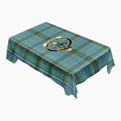 McInnes Ancient Tartan Crest Tablecloth