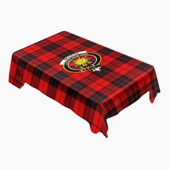 McLeod of Raasay Tartan Crest Tablecloth
