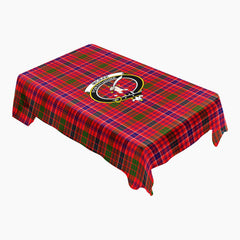 McRae Modern Tartan Crest Tablecloth