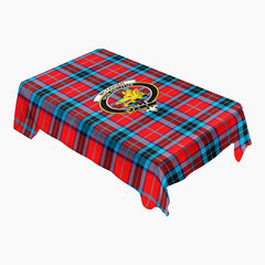 McTavish Modern Tartan Crest Tablecloth