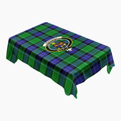 Monteith Tartan Crest Tablecloth