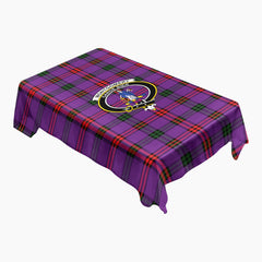 Montgomery Modern Tartan Crest Tablecloth