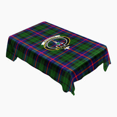 Morrison Modern Tartan Crest Tablecloth