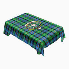 Murray of Atholl Ancient Tartan Crest Tablecloth