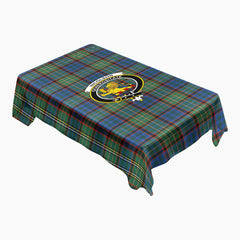 Nicolson Hunting Ancient Tartan Crest Tablecloth