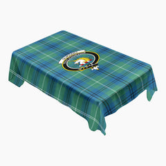 Oliphant Ancient Tartan Crest Tablecloth