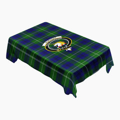 Oliphant Modern Tartan Crest Tablecloth