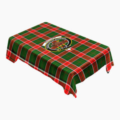 Pollock Tartan Crest Tablecloth