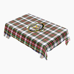 Stewart Dress Modern Tartan Crest Tablecloth