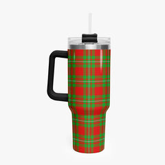 MacGregor Modern Tartan Crest 40 oz Insulated Tumbler with Handle