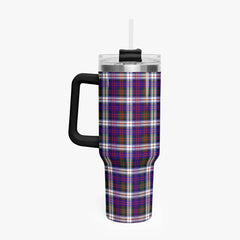McDonald Dress Modern Tartan Crest 40 oz Insulated Tumbler with Handle