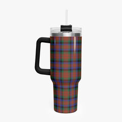 McDuff Hunting Modern Tartan Crest 40 oz Insulated Tumbler with Handle