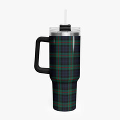 McKinlay Modern Tartan Crest 40 oz Insulated Tumbler with Handle