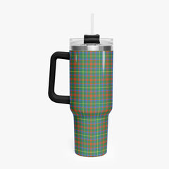 McKintosh Hunting Ancient Tartan Crest 40 oz Insulated Tumbler with Handle