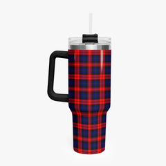 McLachlan Modern Tartan Crest 40 oz Insulated Tumbler with Handle