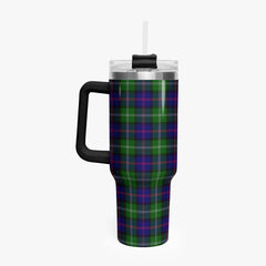 McThomas Modern Tartan Crest 40 oz Insulated Tumbler with Handle