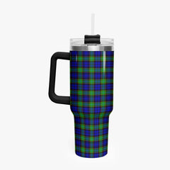 Sempill Modern Tartan Crest 40 oz Insulated Tumbler with Handle