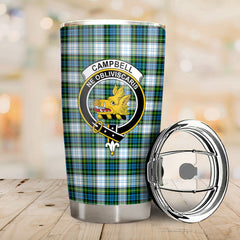 Campbell Dress Tartan Crest Tumbler
