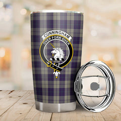 Cunningham Dress Blue Dancers Tartan Crest Tumbler
