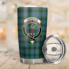 Davidson Ancient Tartan Crest Tumbler