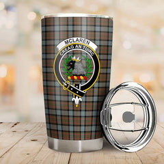 McLaren Weathered Tartan Crest Tumbler