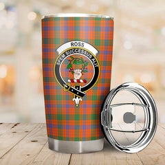 Ross Ancient Tartan Crest Tumbler
