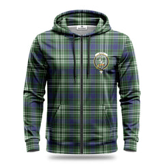 Blyth Tartan Crest Hoodie