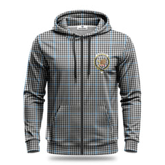 Gladstone Tartan Crest Hoodie