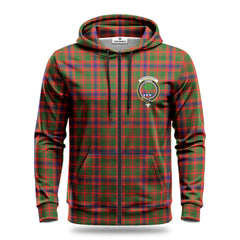 Kinninmont Tartan Crest Hoodie