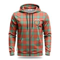 MacFie Ancient Tartan Crest Hoodie