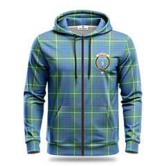 MacIntyre Hunting Ancient Tartan Crest Hoodie