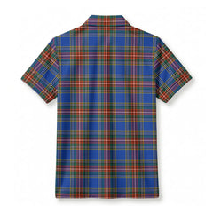 Beaton Ancient Tartan Crest Birdseye Mesh Polo Shirt