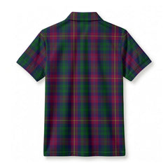 Cairns Tartan Crest Birdseye Mesh Polo Shirt