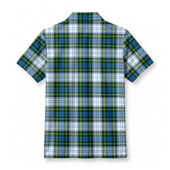 Campbell Dress Tartan Crest Birdseye Mesh Polo Shirt