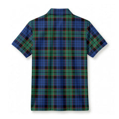 Fletcher Ancient Tartan Crest Birdseye Mesh Polo Shirt