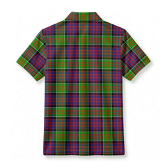 MacDonald (Clan Ranald) Tartan Crest Birdseye Mesh Polo Shirt