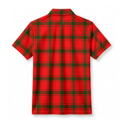 MacDonald of Sleat Tartan Crest Birdseye Mesh Polo Shirt