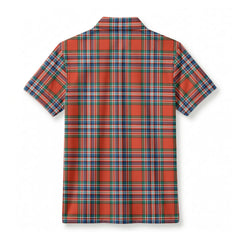 McFarlane Ancient Tartan Crest Birdseye Mesh Polo Shirt